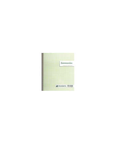 Carnet de 50 bons de commandes