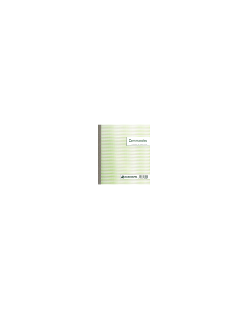 Carnet de 50 bons de commandes