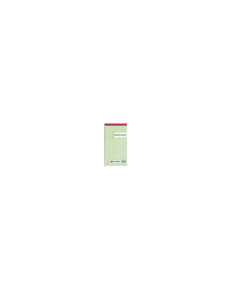 Carnet de 50 bulletins