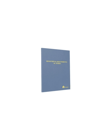 REGISTRE DES MOUVEMENTS DE TITRES
