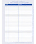 RÉPERTOIRE NUMÉRIQUE DES FICHES D'ACTIONNAIRES - 50 feuillets