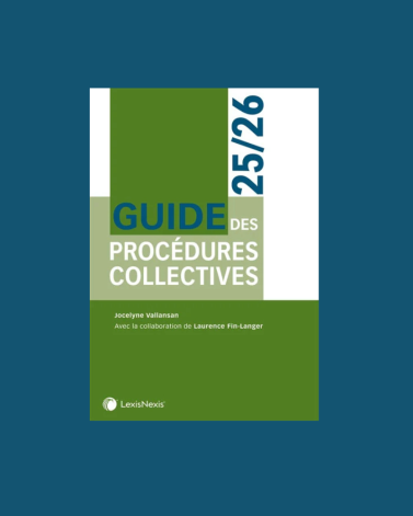 Guide des procédures collectives