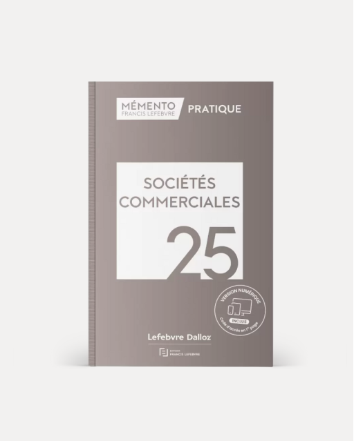 MÉMENTO SOCIÉTÉS COMMERCIALES