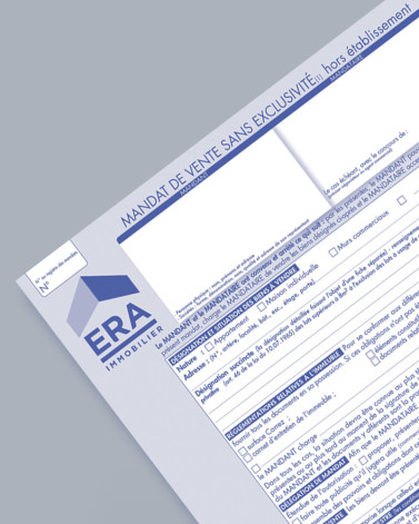 Mandat simple de vente ERA Hors établissement - lot de 25