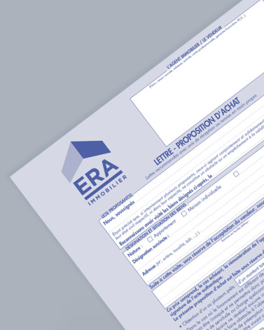 Lettre - proposition d'achat ERA - lot de 25