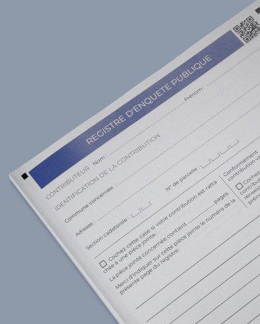 Enquête Publique - Registre Premium