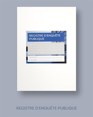 Enquête Publique - Registre Premium