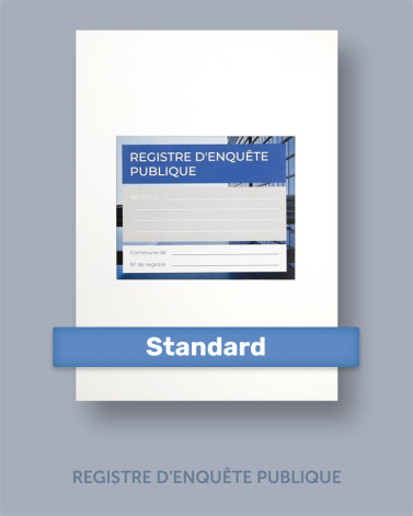 Enquête Publique - Registre Standard