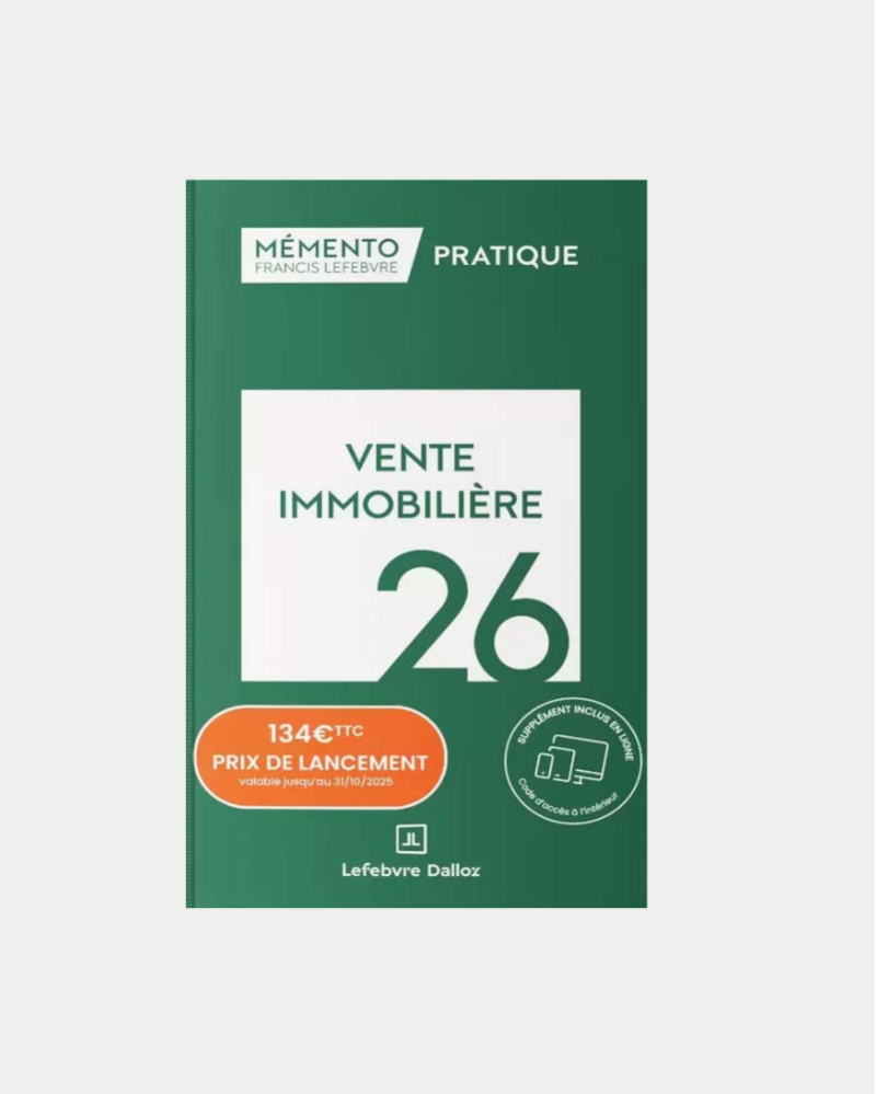 Mémento vente immobilière Mémento vente immobilière