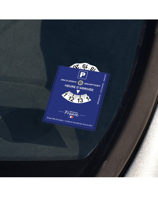 Disque Bleu Européen Adhésif