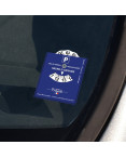 Disque Bleu Européen Adhésif