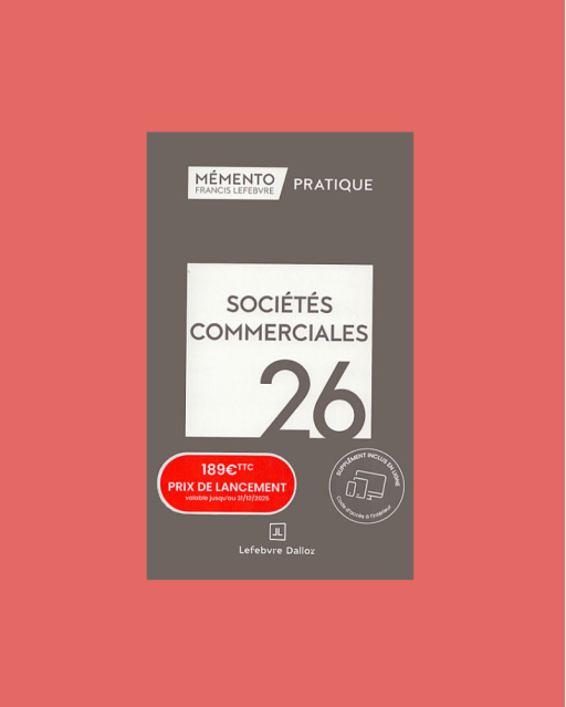 MÉMENTO SOCIÉTÉS COMMERCIALES