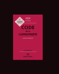 Code de la copropriété Commenté