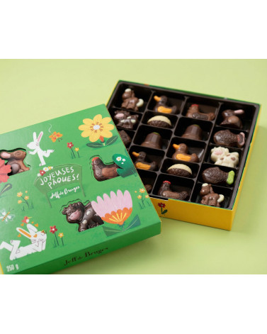 Boite de chocolats offerte pour Pâques