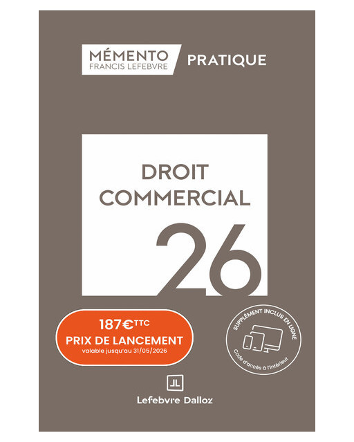Mémento Droit commercial