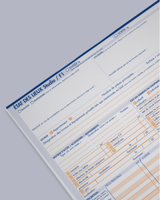 État des lieux spécial studio - Unité