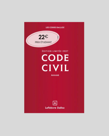 Code civil - Édition limitée