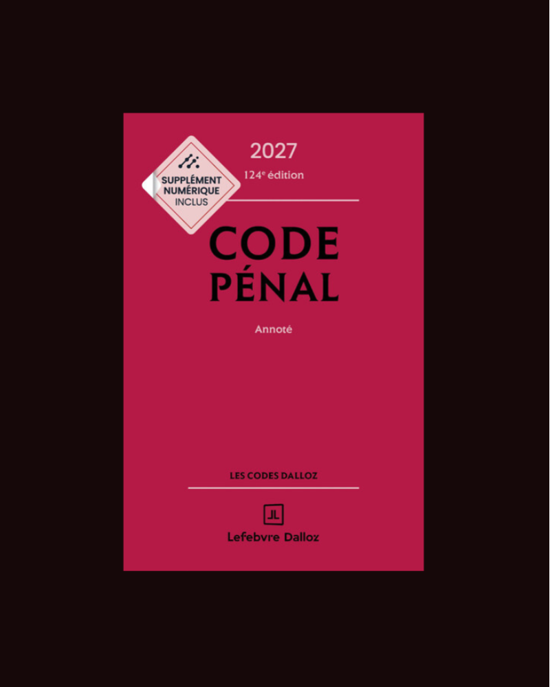 Code pénal - Édition classique 2027