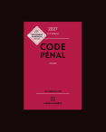 Code pénal - Édition classique 2027