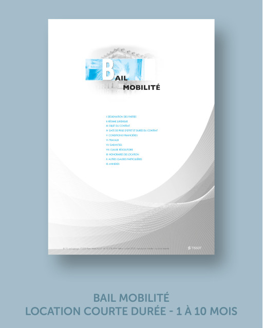 Bail mobilité - lot de 10