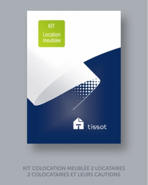 KIT COLOCATION MEUBLÉE - 2 Locataires