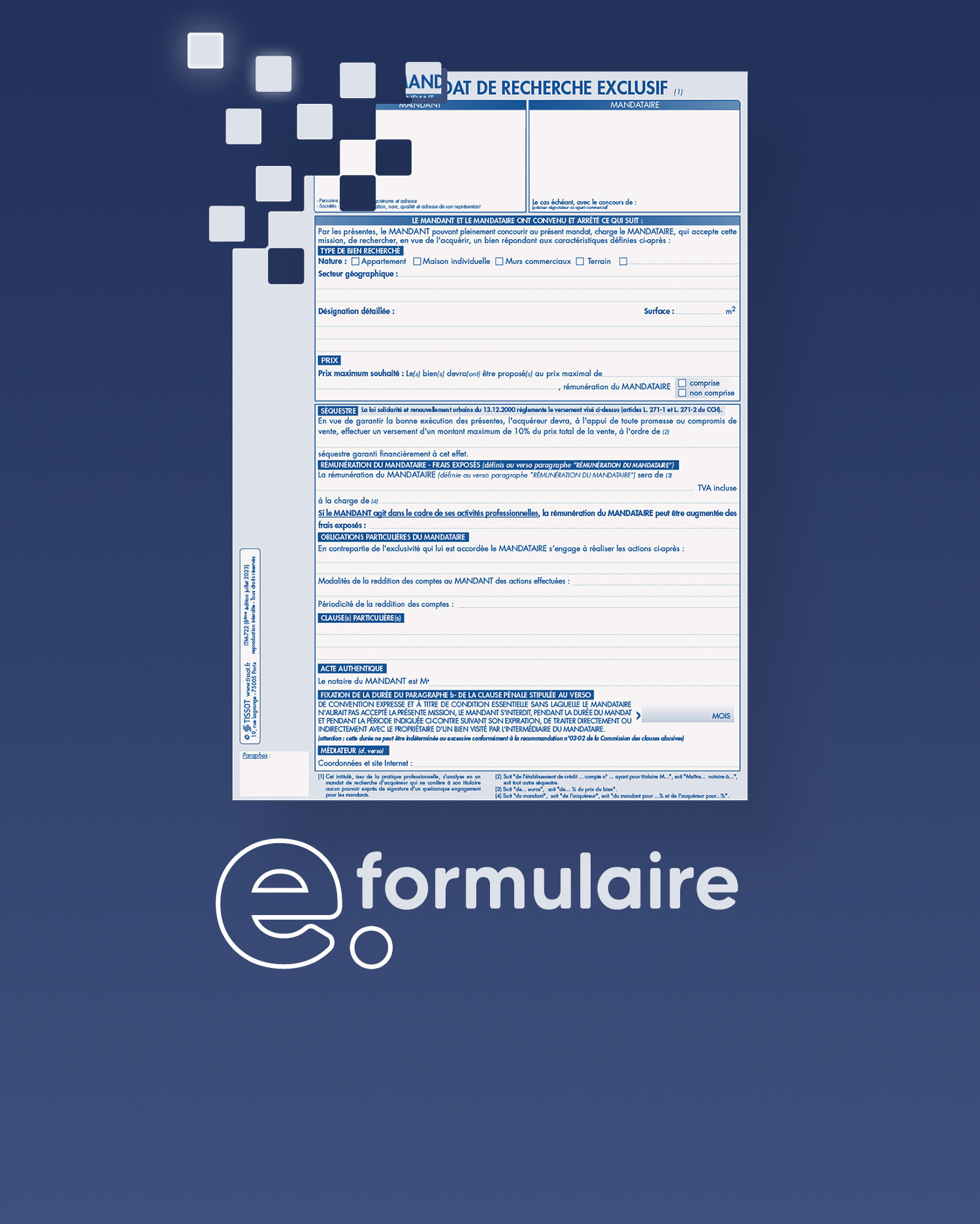 Lettre - proposition d'achat - Français/Anglais - En ligne