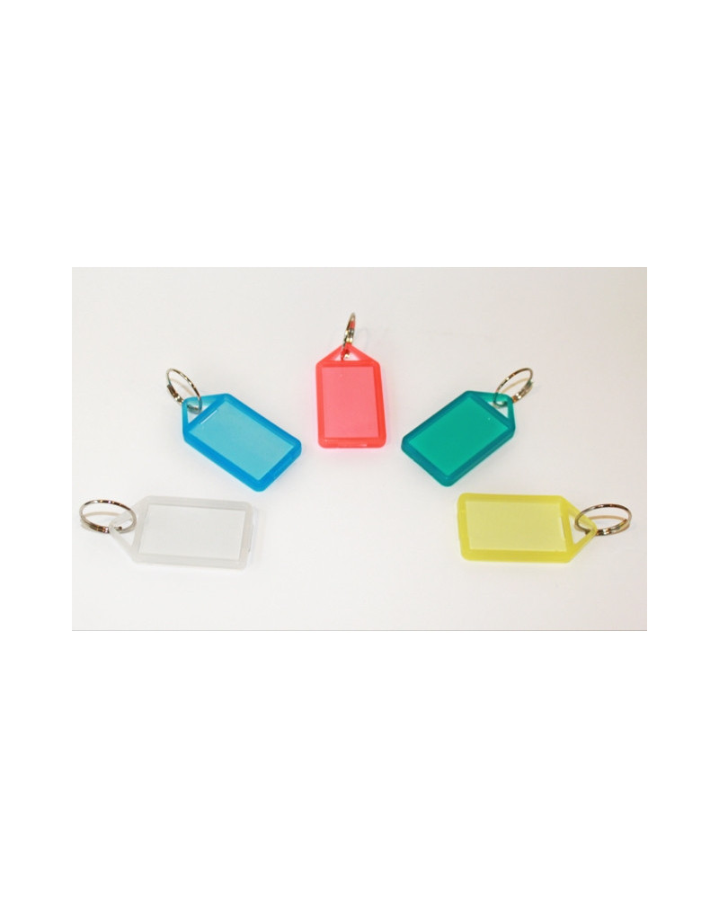Boîte De 100 Fermoirs Et Mousquetons Colorés En Plastique – Pour Fabriquer Des Porte-clés, étiquettes, Accessoires DIY