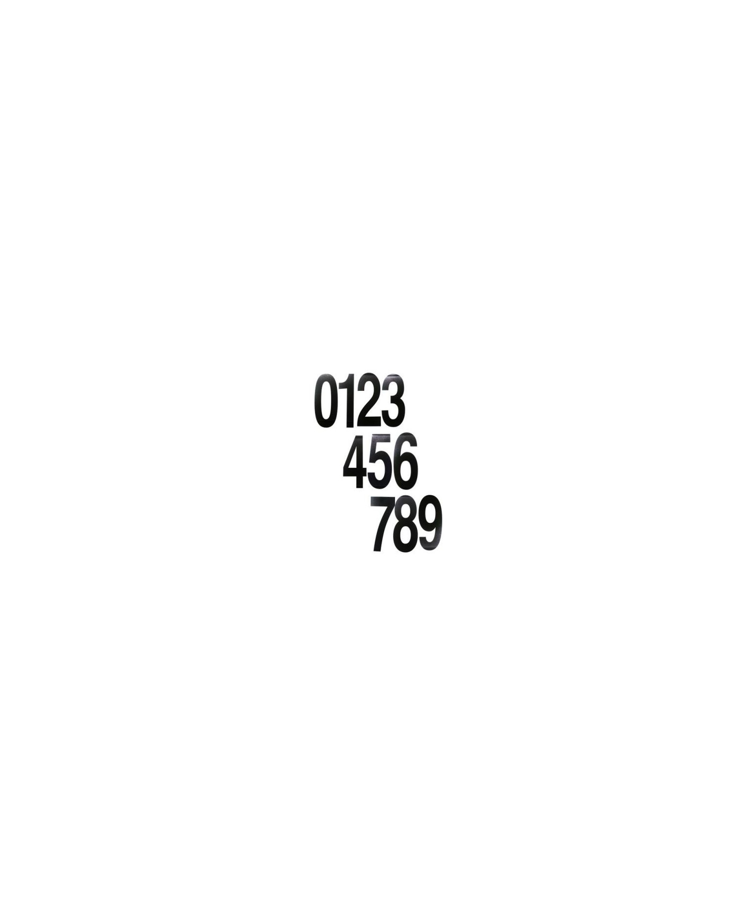 STICKER CHIFFRE